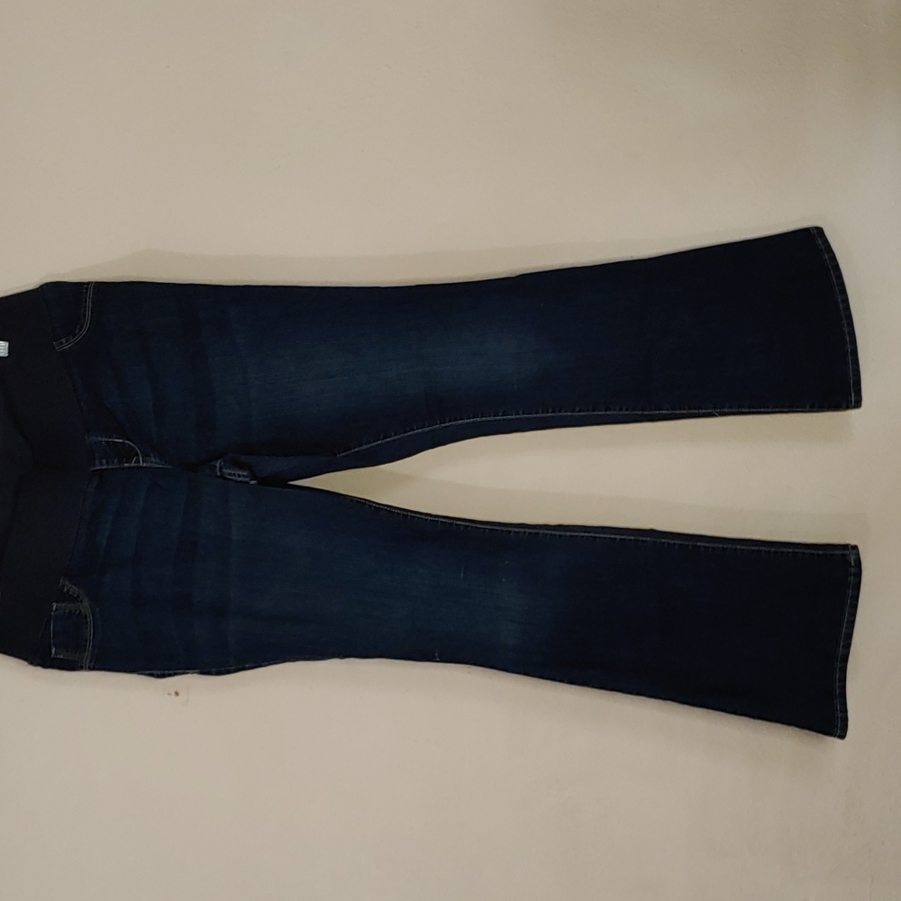 Old Navy Women's Size 12 Low Rise Slim Boot Cut Maternity Jeans